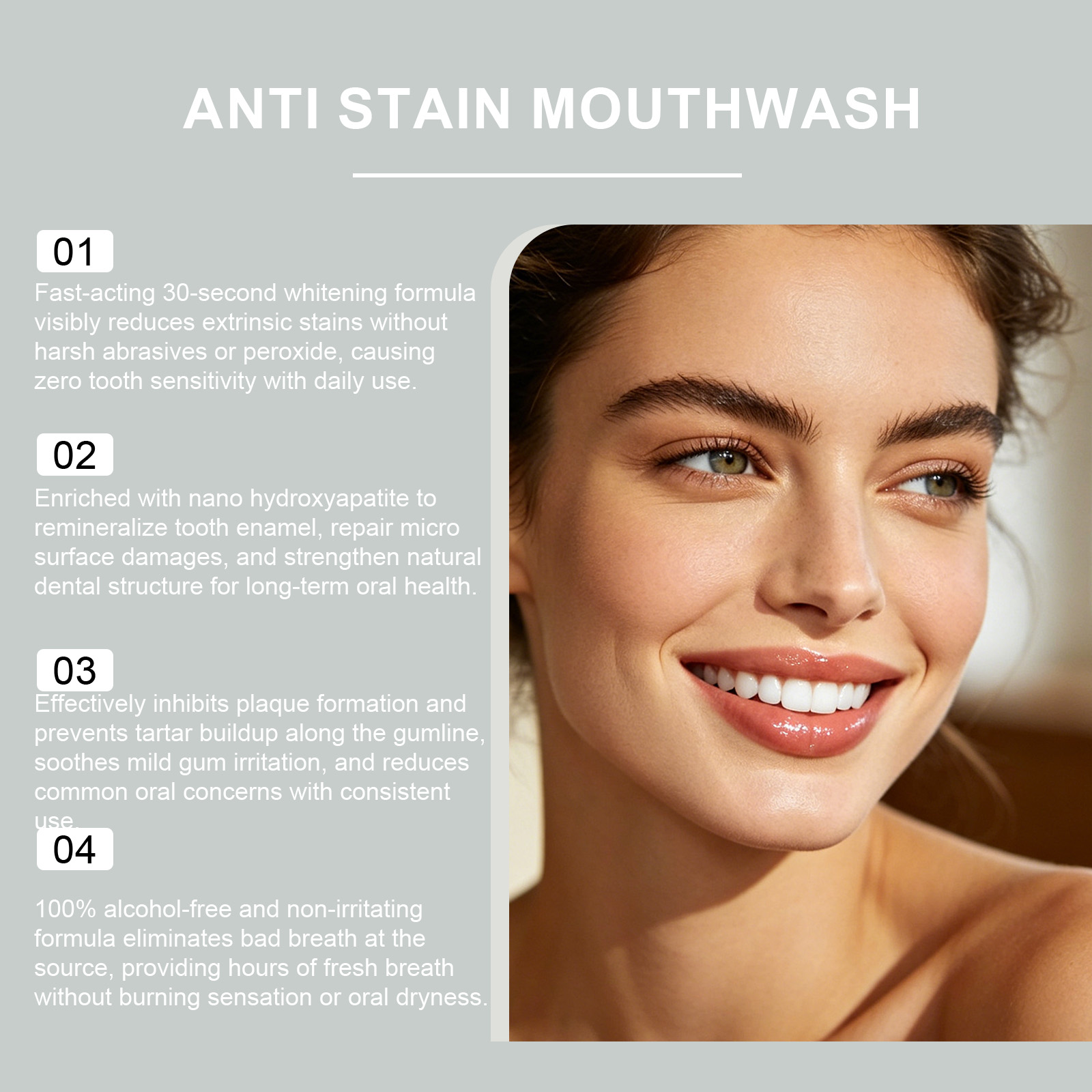 CleJoy Anti-Flecken-Mundspülun – Teeth Whitening Mouthwash Bewertung und Preis