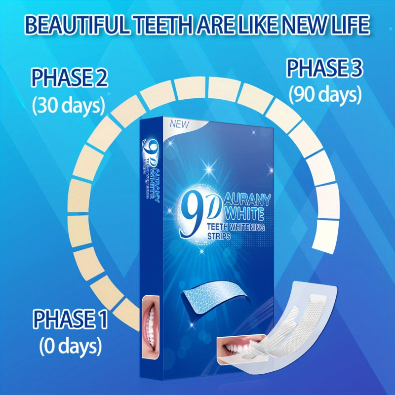 21 Paar 9D Aurany White Zahnau – Teeth Whitening Near Me Bewertung und Preis